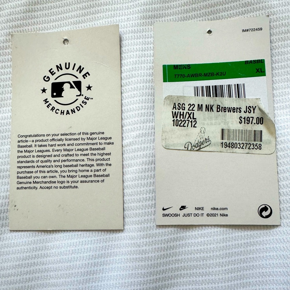 Men’s Brewers Jersey